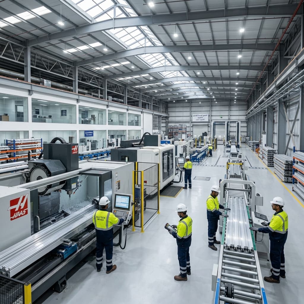 اختيار أفضل مصنع ألمنيوم في الرياض: معايير الجودة والاحترافية