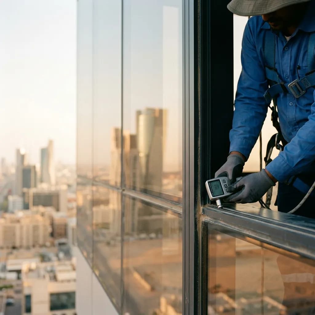 تكلفة صيانة واجهات الكرتن وول بالرياض وجدة 2026: خطة تمنع التسرب