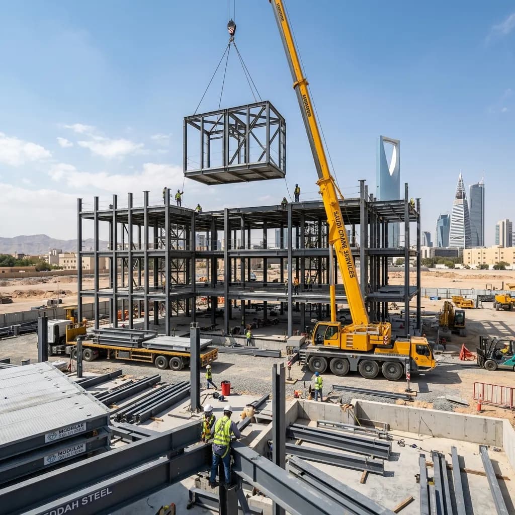 المباني المعدنية الجاهزة: ثورة في سرعة التشييد