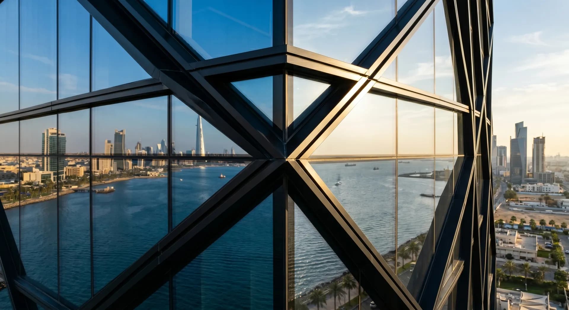 أنظمة الألمنيوم والواجهات الزجاجية الحديثة