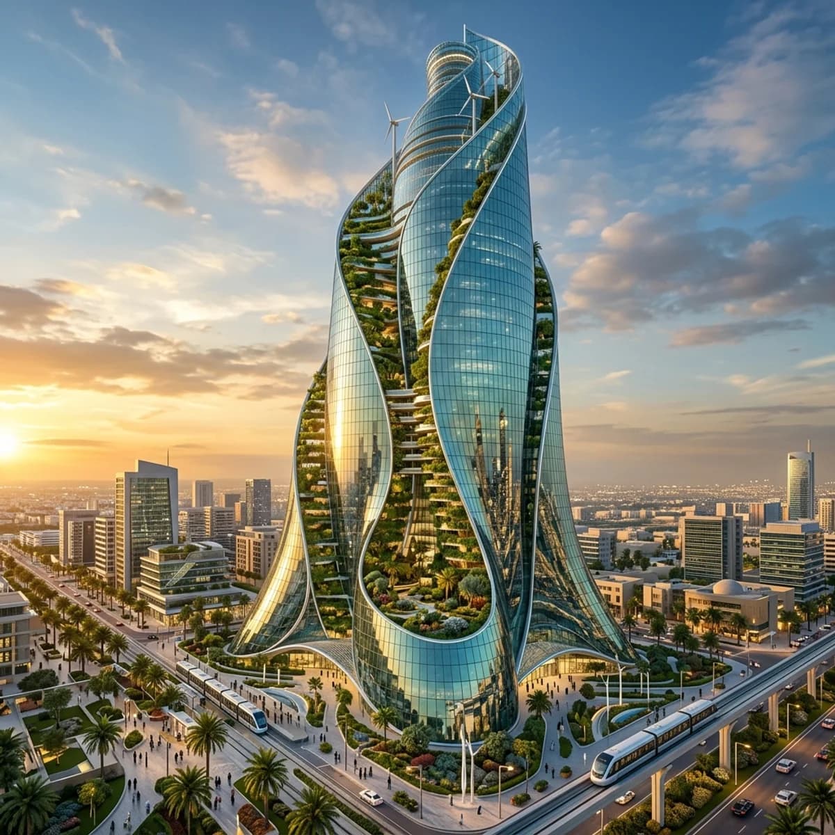 العمارة المستدامة في السعودية: دور الزجاج عالي الأداء