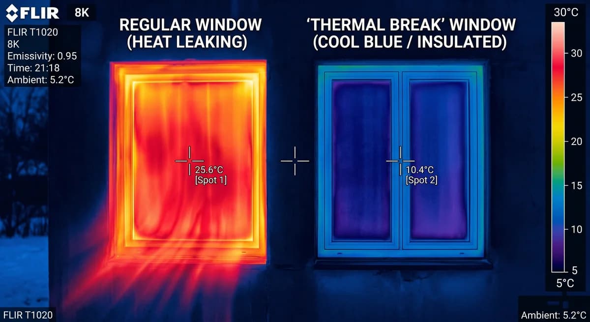 قاتل فاتورة الكهرباء: لماذا الـ "ثيرمال بريك" ضرورة في منازل 2026؟